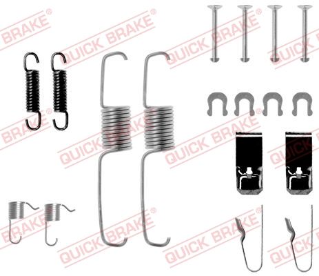 QUICK BRAKE Комплектующие, тормозная колодка 105-0534